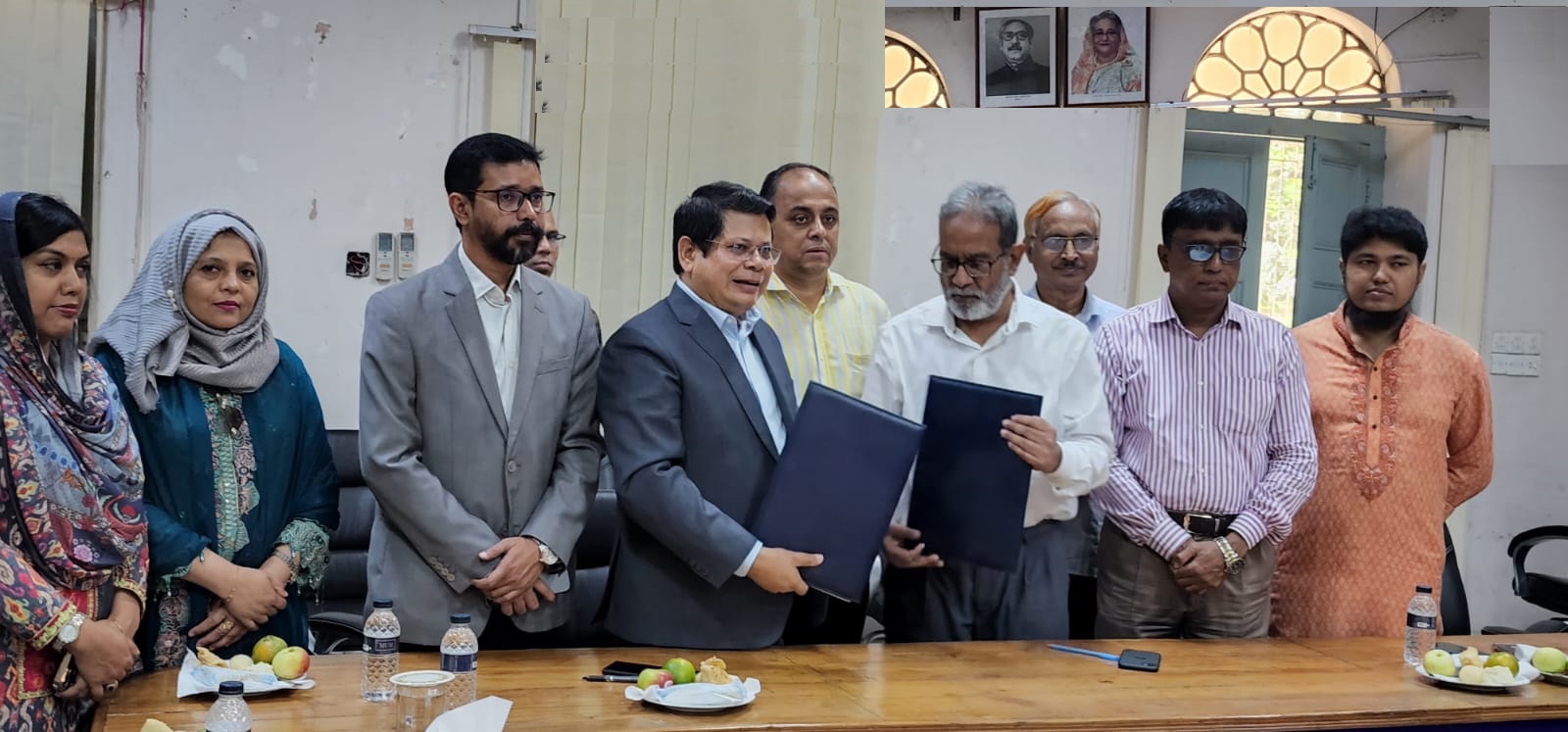 ICMAB signed a Memorandum of Understanding with the AIS Department of Jagannath University